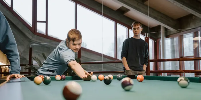 Biljardspiller. Foto: ©Cecilie Hatløy