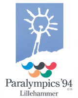 Logoen til paralymics Lillehammer 1994