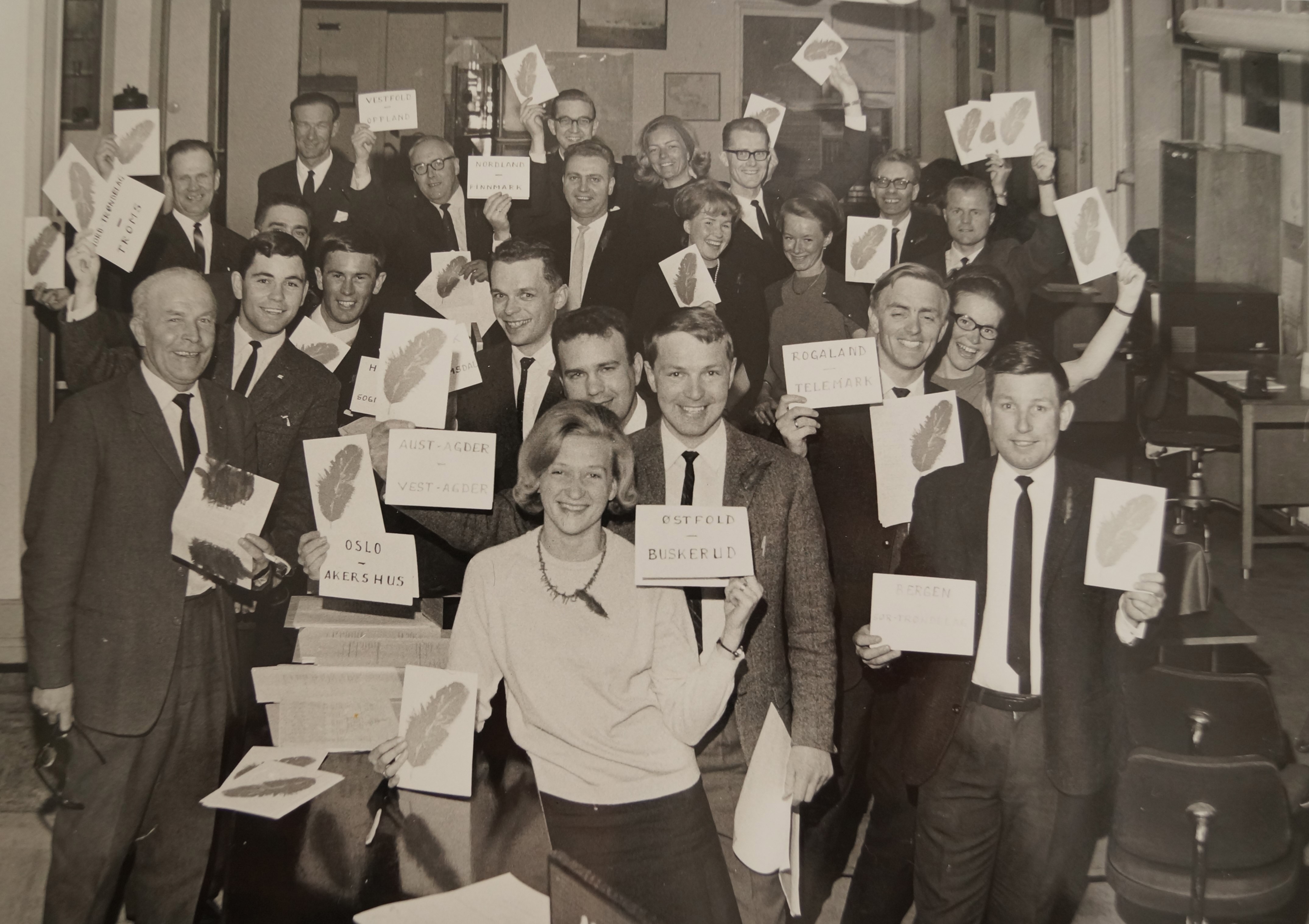 Lionsklubber over hele landet engasjerte seg i innsamlingsaksjonen